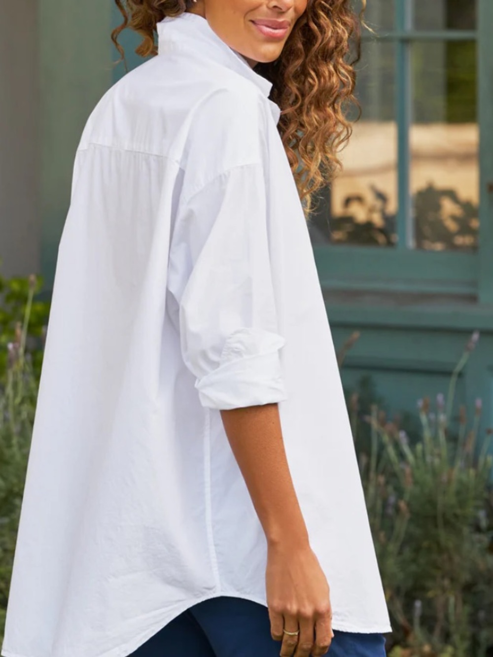 Frank & Eileen Shirley Oversized Button Up Shirt - Picture 3 of 8